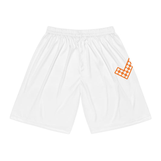 Check'rd for Life - Basketball Shorts