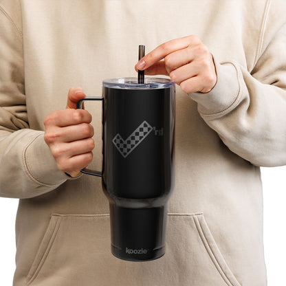 Check'rd for Life - Engraved Insulated Tumbler