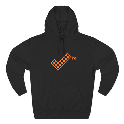 Check'rd for Life- Fleece Hoodie