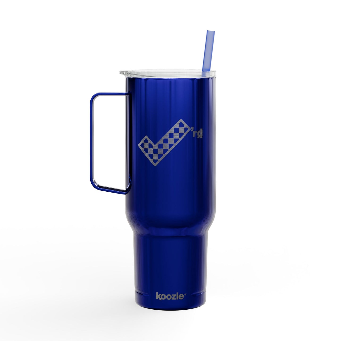 Check'rd for Life - Engraved Insulated Tumbler