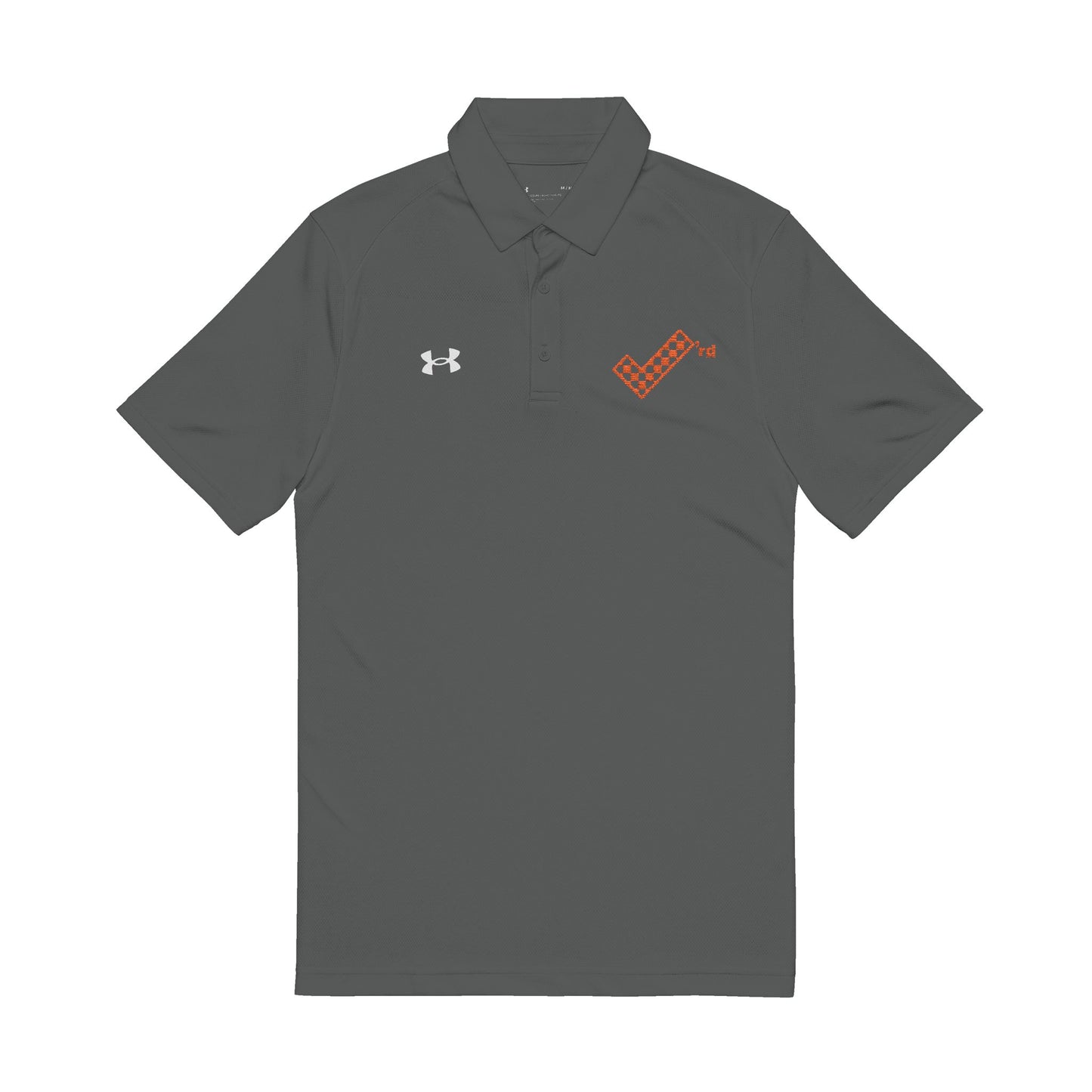 Check'rd for Life - Embroidered Under Armor Polo Shirt