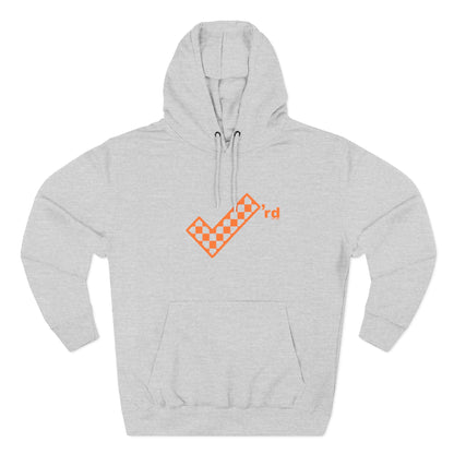 Check'rd for Life- Fleece Hoodie