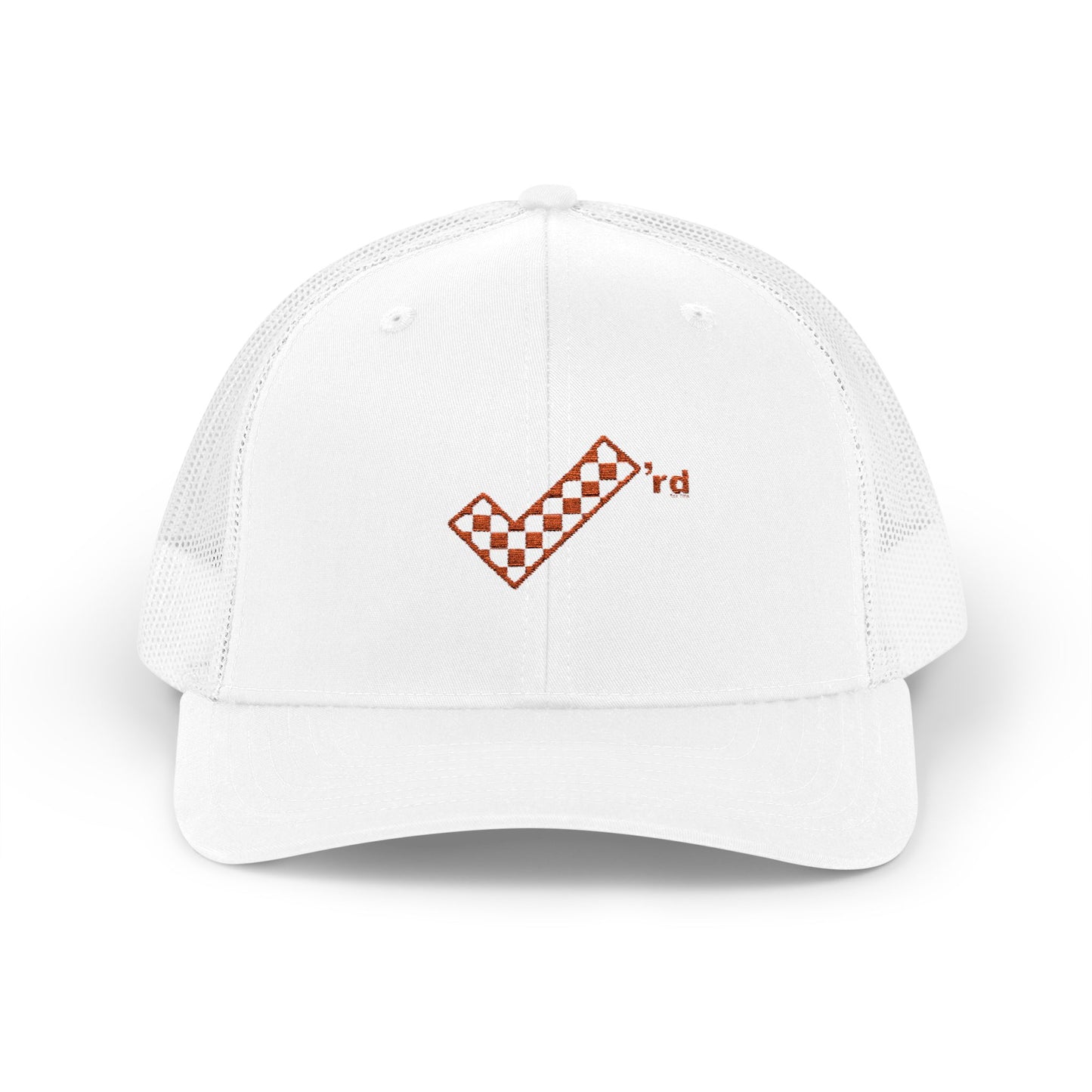 Check'rd for Life - Snapback Trucker Cap