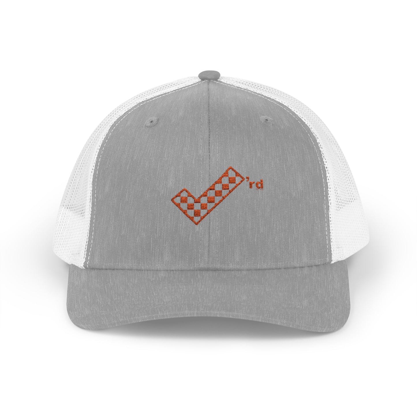 Check'rd for Life - Snapback Trucker Cap