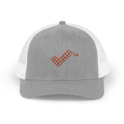 Check'rd for Life - Snapback Trucker Cap