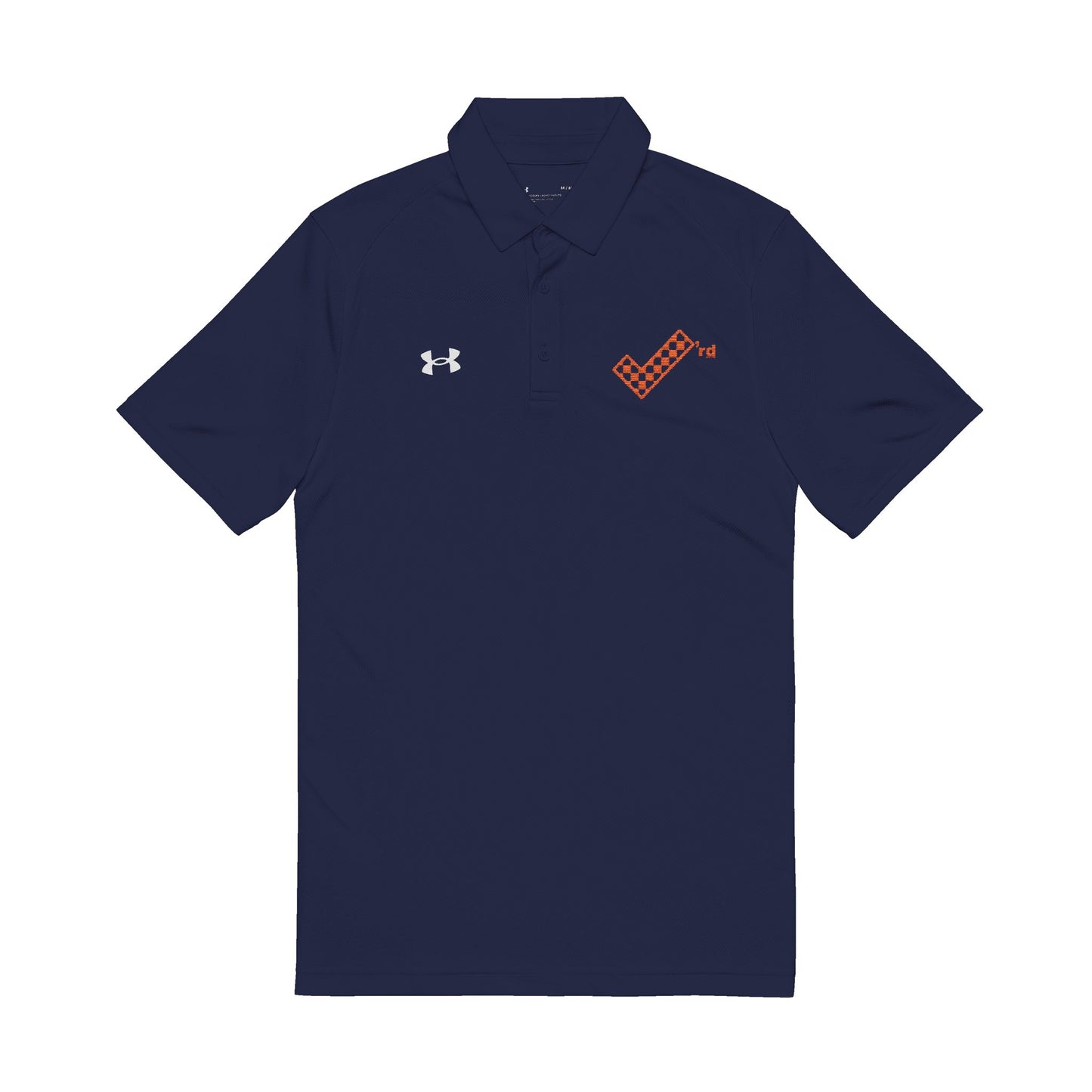 Check'rd for Life - Embroidered Under Armor Polo Shirt