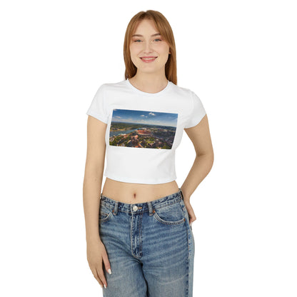 Check'rd Neyland - Crop Tee