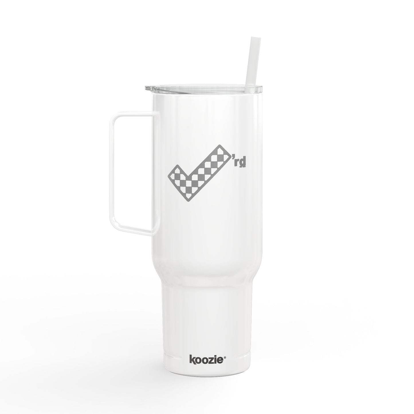 Check'rd for Life - Engraved Insulated Tumbler