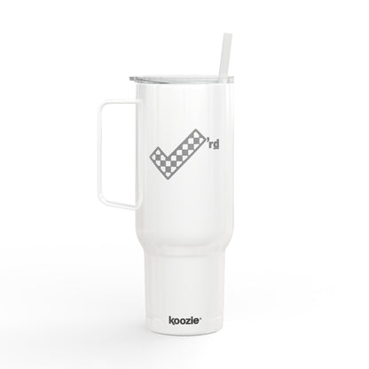 Check'rd for Life - Engraved Insulated Tumbler