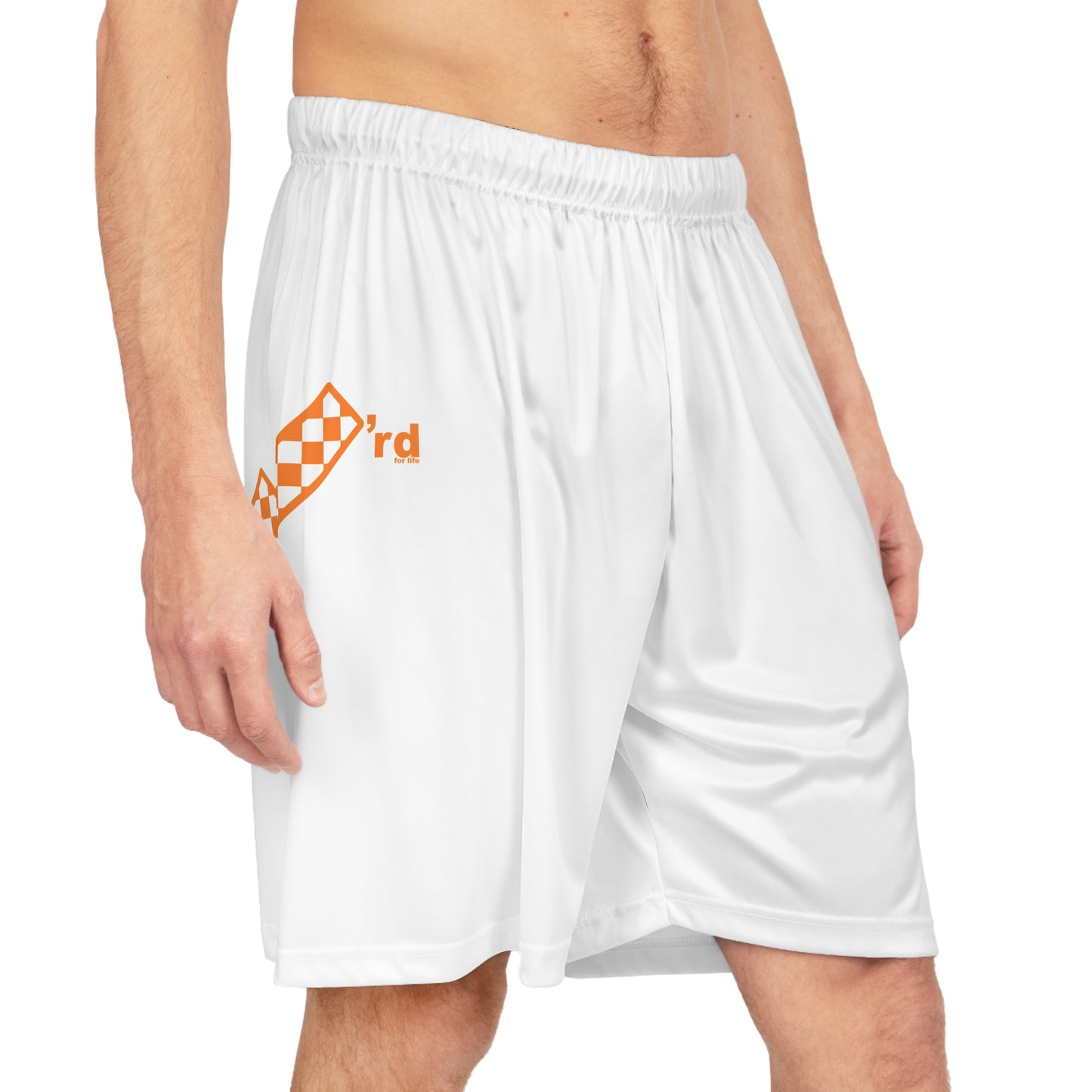Check'rd for Life -  Basketball Shorts