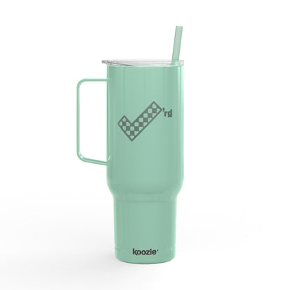 Check'rd for Life - Engraved Insulated Tumbler