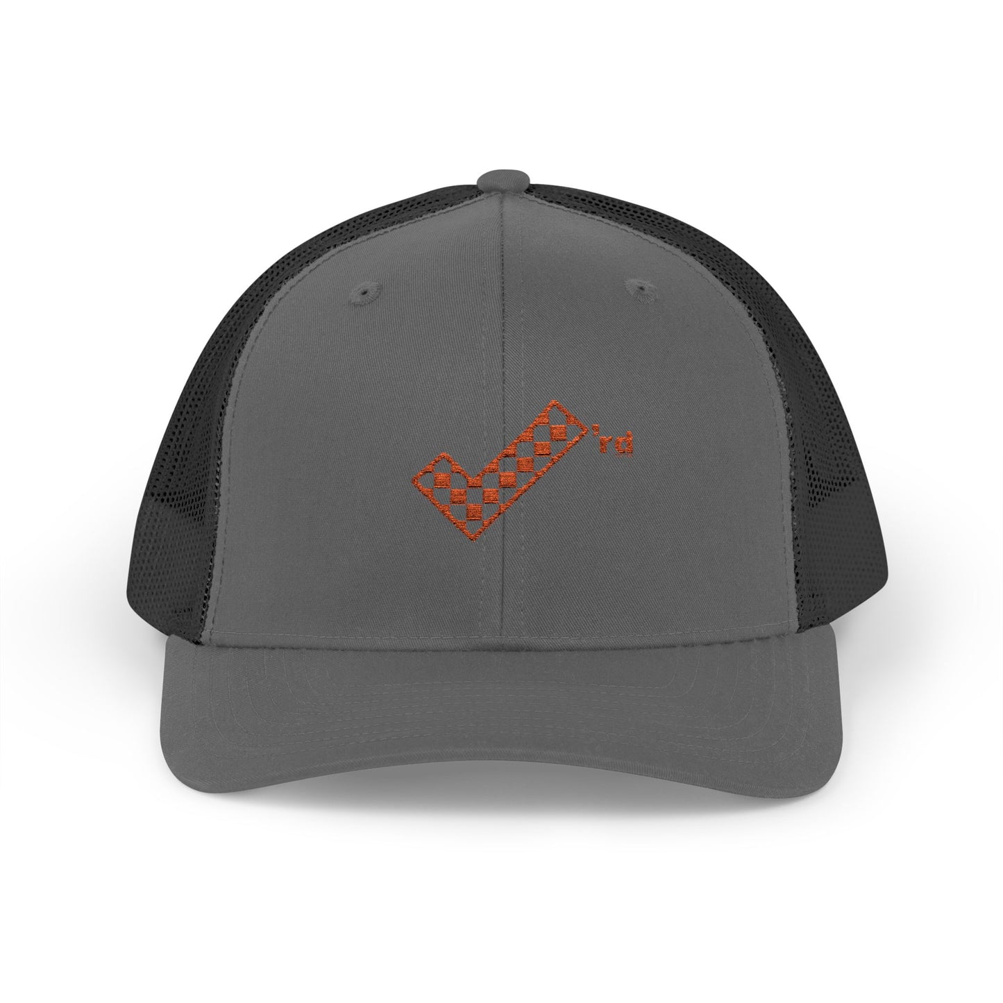 Check'rd for Life - Snapback Trucker Cap