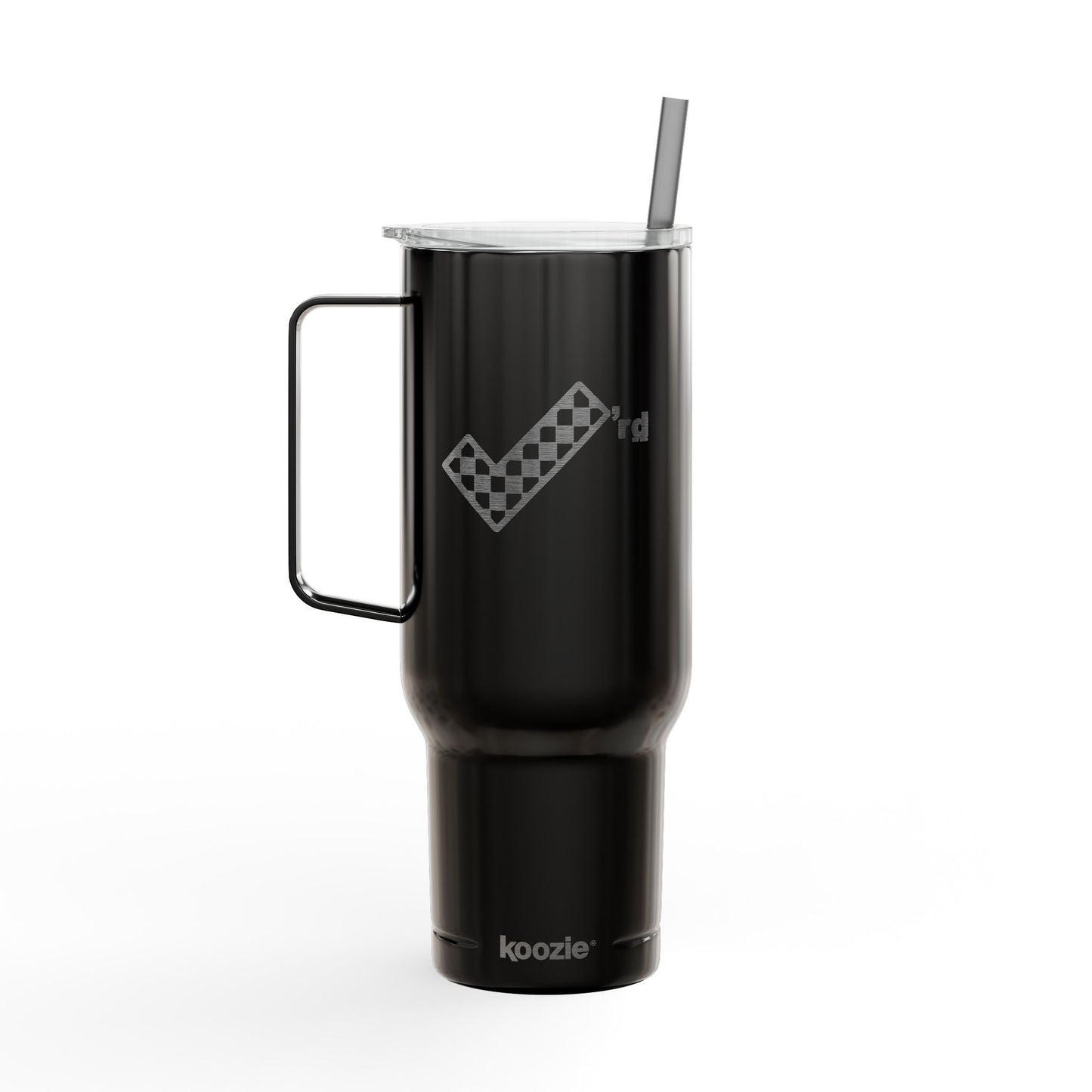 Check'rd for Life - Engraved Insulated Tumbler