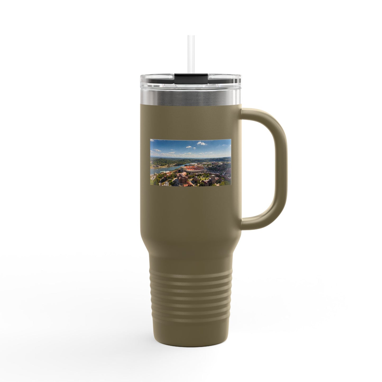 Check'rd Neyland - Insulated Travel Mug, 40oz