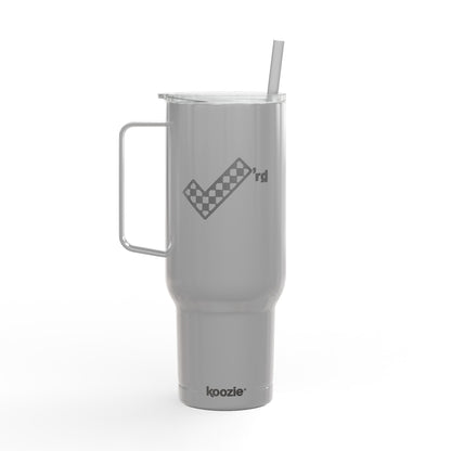 Check'rd for Life - Engraved Insulated Tumbler