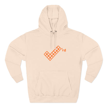 Check'rd for Life- Fleece Hoodie